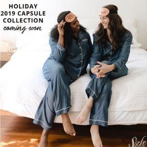 NWT Limited Edition Sseko 100% cotton pajama set.